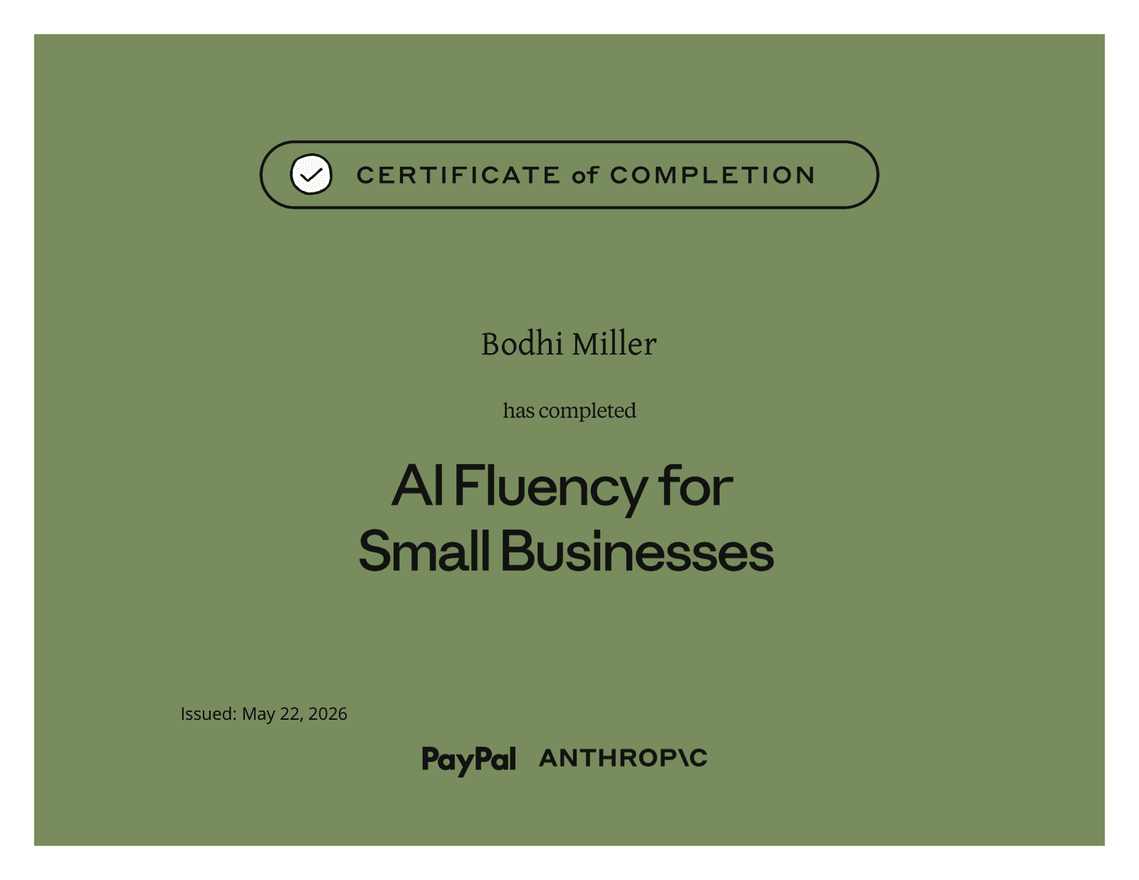 AI Fluency for Small Businesses preview